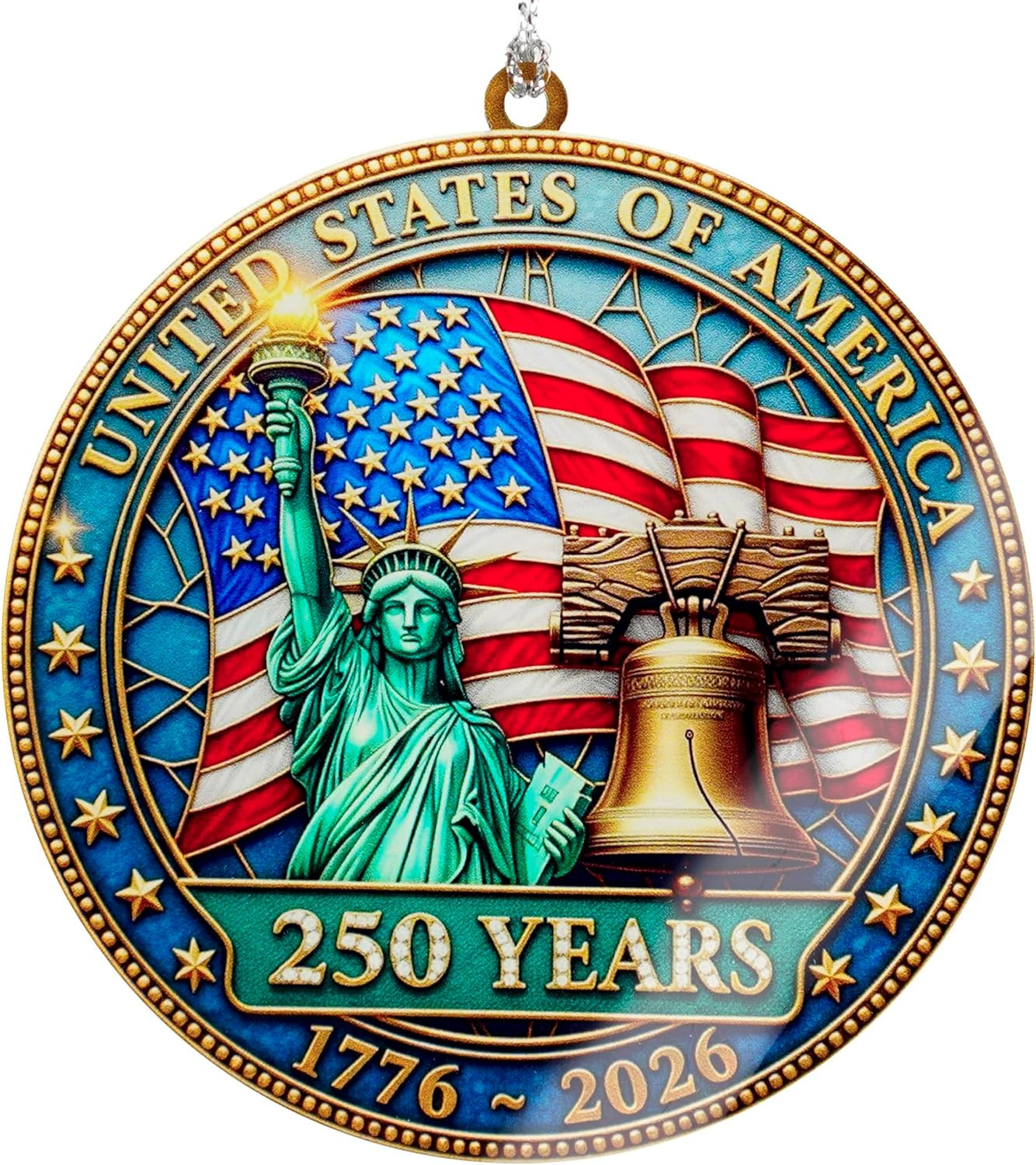 United States 250th Anniversary Decor – America 250 Years Patriotic Home Deco...