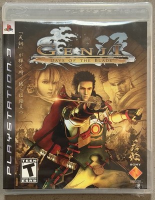 Genji: Days of the Blade (PlayStation 3, 2006) PS3 - New & Sealed - UPC Punched