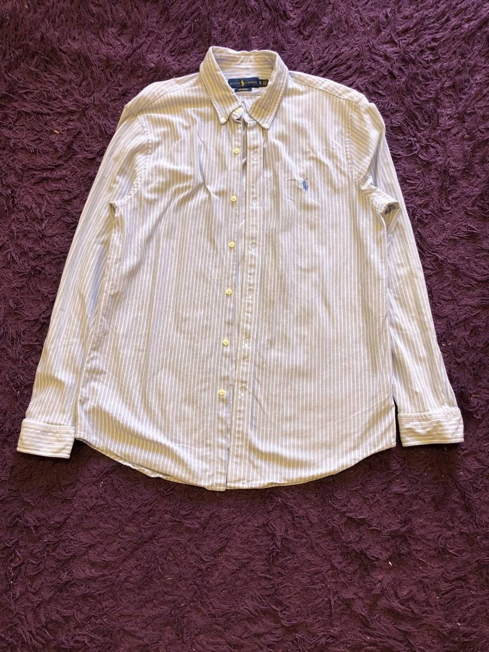POLO RALPH LAUREN Men's Button Down Long Sleeve Shirt Size XL Unisex WMNS Rare