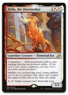 Zirda, the Dawnwaker #233 (LP) Ikoria IKO Magic MTG