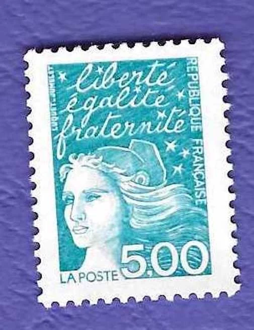 TIMBRE FRANCE 2001, MARIANNE DE LUQUET, NEUF - Photo 1/1