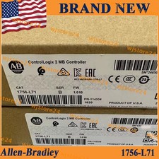 4pcs 1756-L71 /B CompactLogix 2MB Controller AB Original with Serial Number