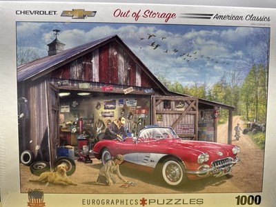EuroGraphics Out of Storage (1959 Corvette) By Greg Girdan PERFECT AND BRAND NEW