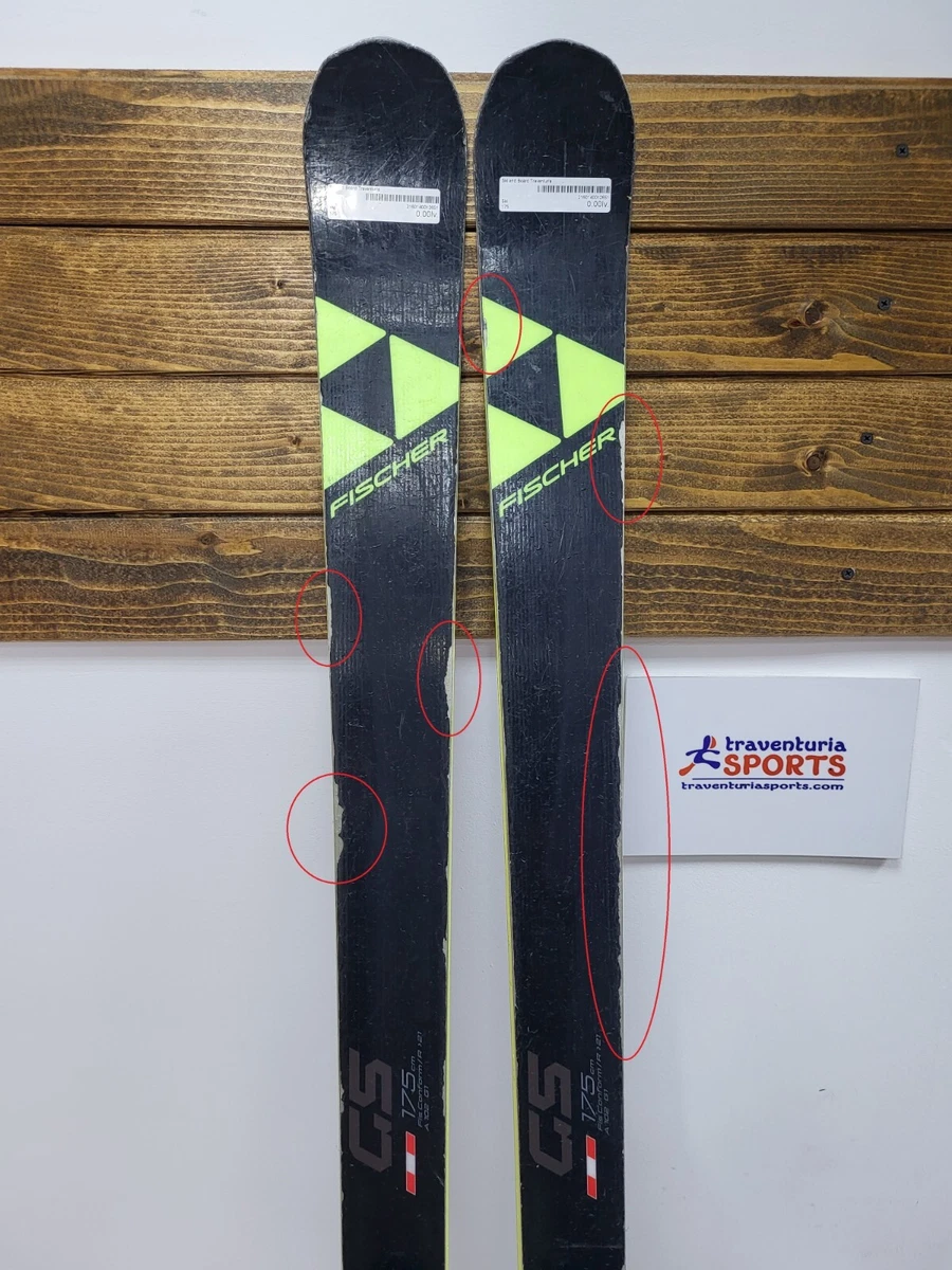 Fischer RC4 GS World Cup 175 cm Ski + Fischer 11 Bindings Winter