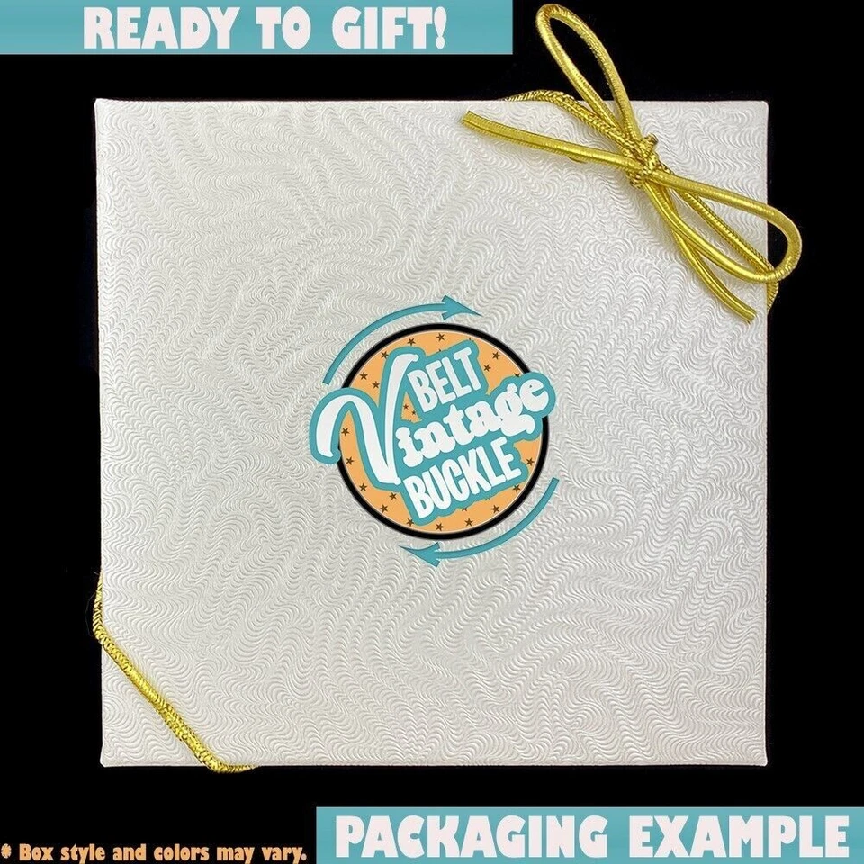 Nuevo Bucking Bronc Bronco Rider Horse Rodeo Western Remington Nuevo de Lote Antiguo Hebilla de Cinturón Foto 4 de 4