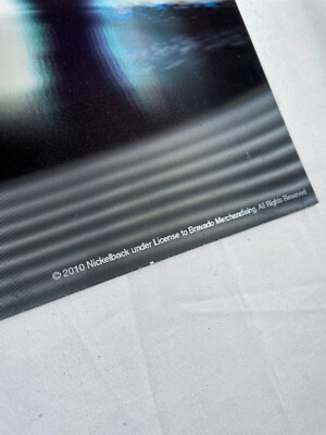 Chad Kroeger Nickelback FULL BAND Signed 18x26