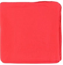 35x35 Inch Wild Rag Silk Bandana Red One Size Cowboy Scarf Wrap