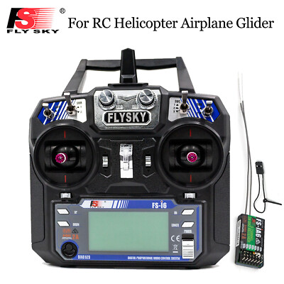 Flysky FS-i6 AFHDS 2A 2.4GHz 6CH Radio System Transmitter FS-iA6 Receiver E5N2