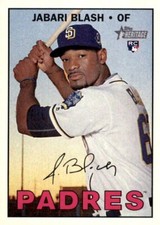 2016 Topps Heritage High Number Baseball Jabari Blash #597