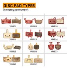 Clarks Disc Brake Pads Sintered MTB Hybrid Road SHIMANO TEKTRO SRAM CLARKS HOPE