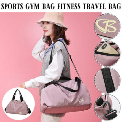 Sport Gym Bag Fitness Travel Shoulder Bag Crossbody Training Bags Dry Wet Duffel