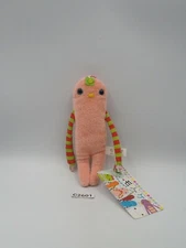 Shinada Mokeke Alien Monster C2601 Keychain Mascot 5" Plush Toy Doll Sk Japan
