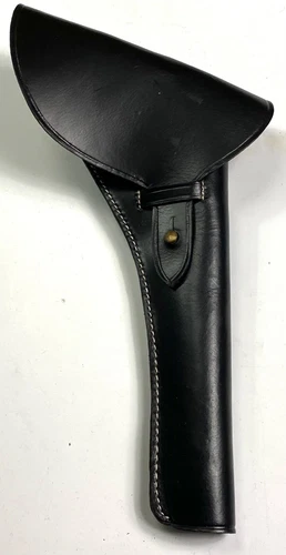 CIVIL WAR US CSA CONFEDERATE UNION .36 CALIBER PISTOL LEATHER HOLSTER-BLACK