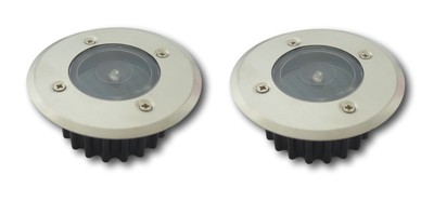 Tuin En Terras 2x Solar Led Bodenstrahler Edelstahl Bodenleuchte Wegbeleuchtung Lampe Garten Overig Thinkinganglicans Org Uk