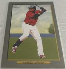 2020 Topps Baseball Jose Ramirez Cleveland Indians Turkey Red insert #TR-28