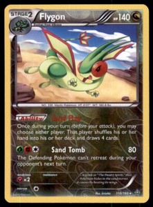 Pokemon TCG Flygon XY - Primal Clash #110 Reverse Holo