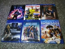 6 Blu-ray Movie Lot Nancy Drew Kin Justice League Show Dogs + more BRAND NEW!!!