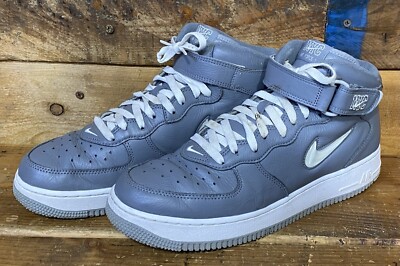 Nike Air Force Mid QS Jewel NYC Cool Grey Men's Sz 11 US 45 EU
