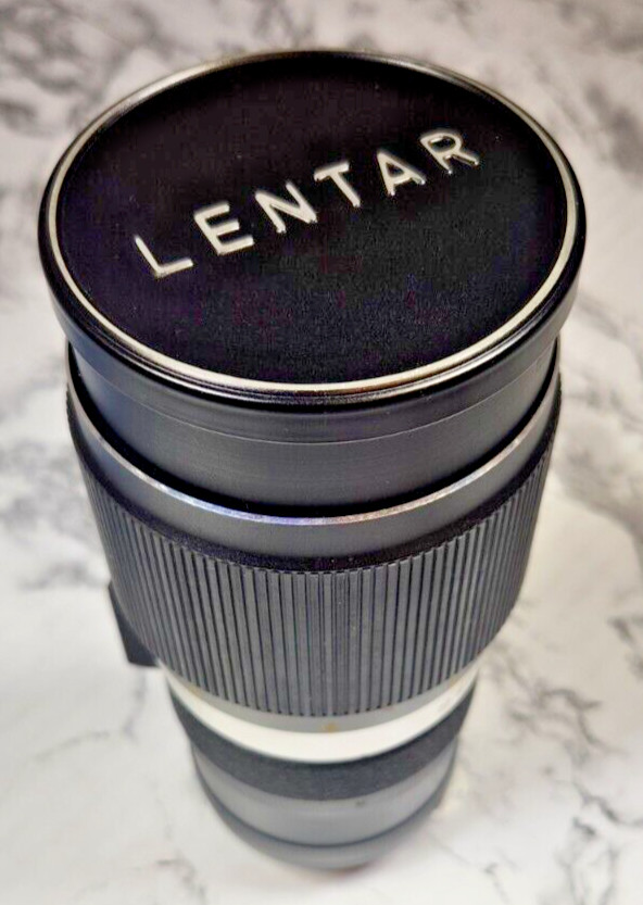 Lentar Auto Zoom 1:35 f=200mm Lens Made in Japan With Case