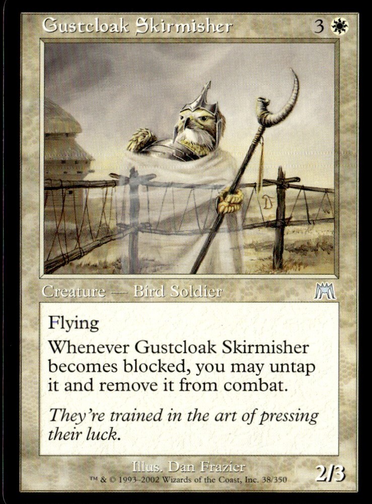 2019 Mystery Booster Gustcloak Skirmisher Masters/Uncommon #130