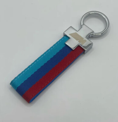 M Sport M3 Metal Keyring Keychain key chain pendant Faux Leather fit