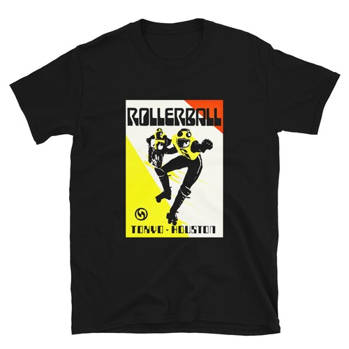Rollerball Tokyo v Houston limited edition classic black tribute tshirt eBay