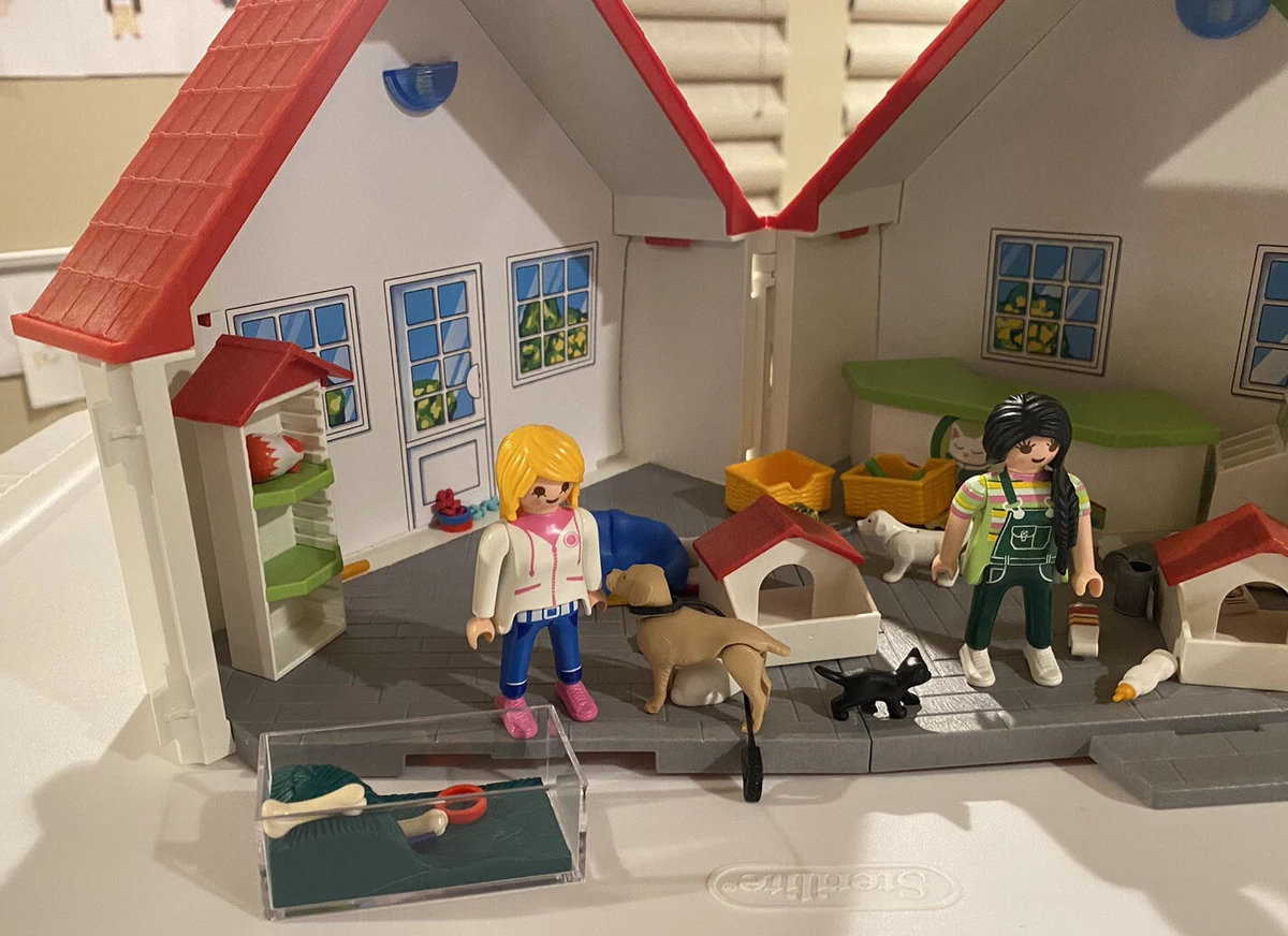 Playmobil City Life 5672 pas cher, Animalerie transportable