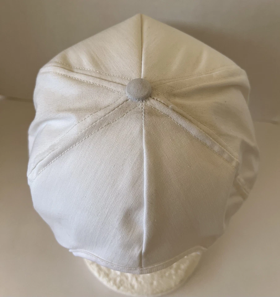 Sombrero Bridgestone Nuevo sin Etiquetas De Colección SnapBack Blanco Rojo Trenza Negro Bloque Deletreado Foto 4 de 4