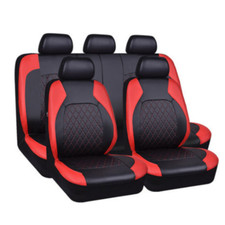 Full Set Car Seat Covers Front Rear Cushion Protector Comfortable Mat 5-Sits