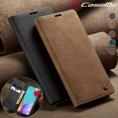 Flip Magnetic Wallet Card PU Leather Case For Samsung S26+ S25 S24 S23 S22 S21