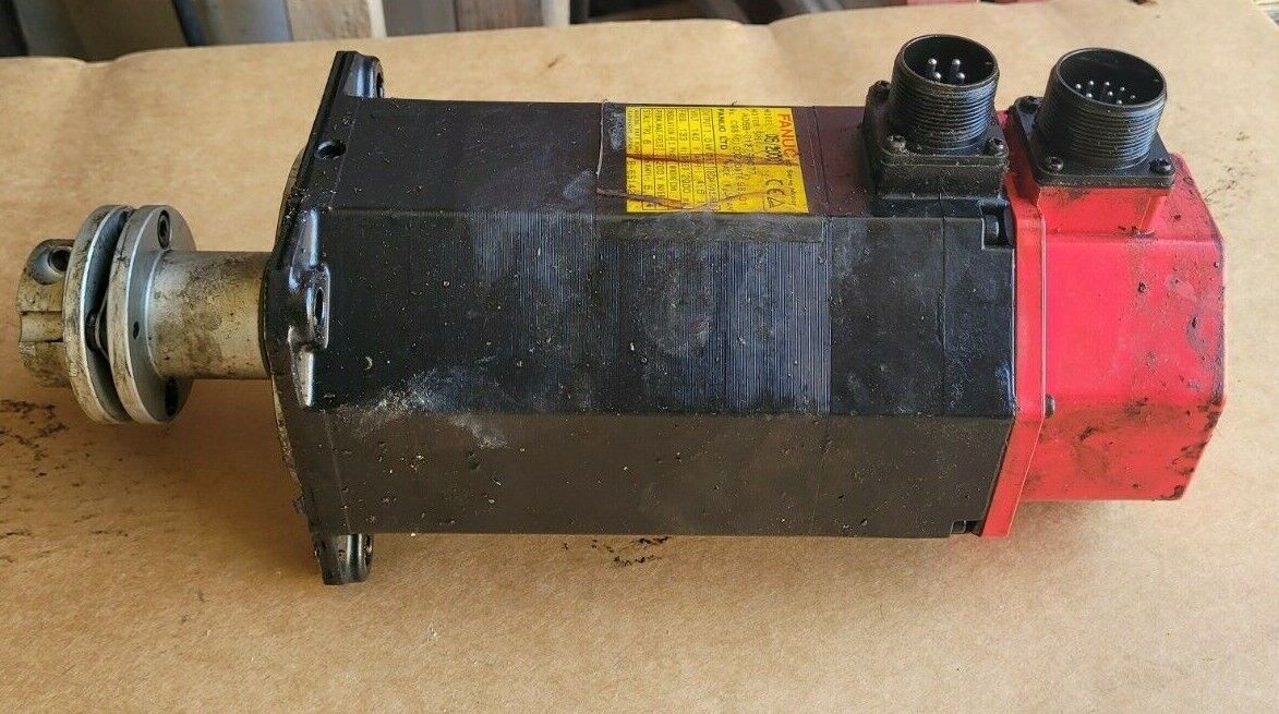 Fanuc CNC AC Servo Motor Alpha 6/2000 Type A06B-0127-B077 Fanuc CNC AC Servo Motor Alpha 6/2000 Type A06B-0127-B077