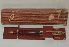 Vtg Scripto Metal Mechanical Pencil Carbide ACME Grooving Tool Co Advertising 5"