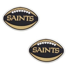 NFL New Orleans Saints Football Team For Crocs Shoe Charms Jibbitz - 2 pieces