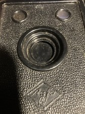 Agfa MODEL B2 box film camera black COMPLETE SEE PICTURES