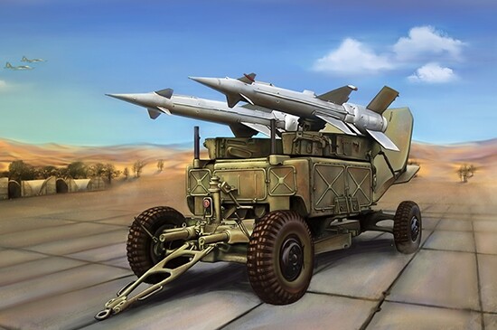 TRUMPETER 02354 1:35 Soviet 5P71 Launcher with 5V27 Missile Pechora (SA-3B Goa)