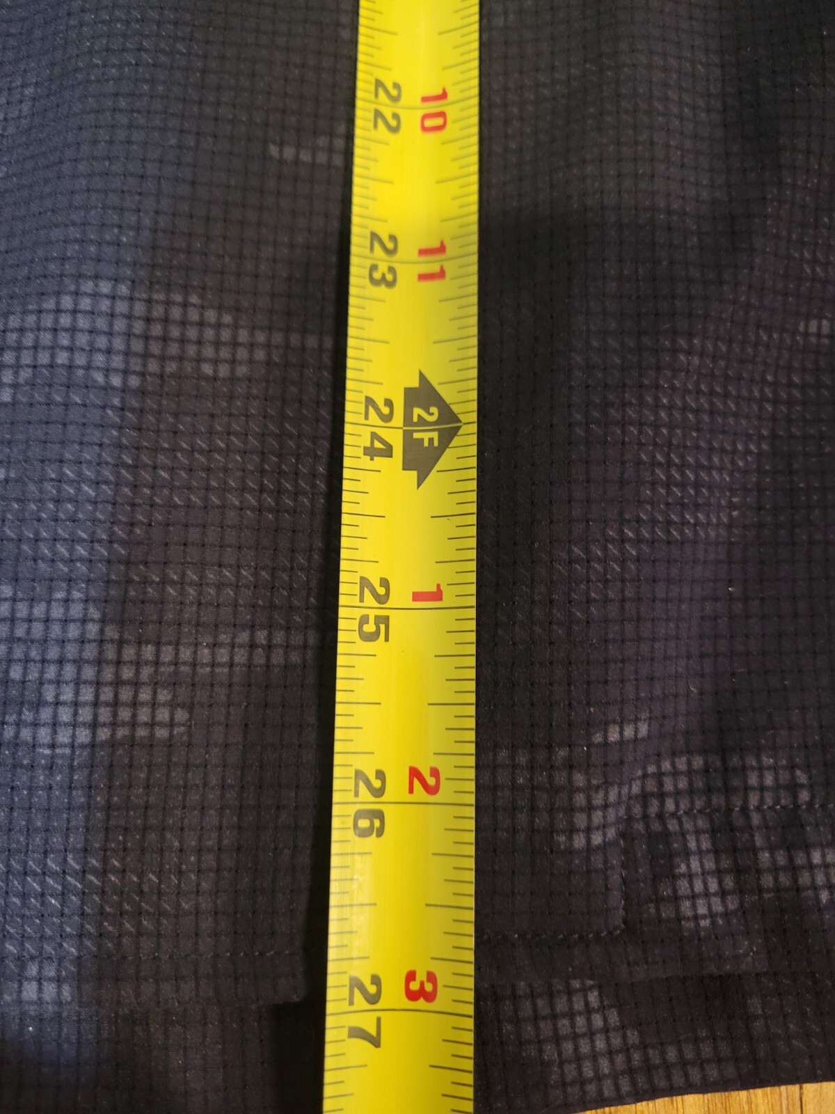 Zara large lightweight polyester navy blue camouf… - image 15