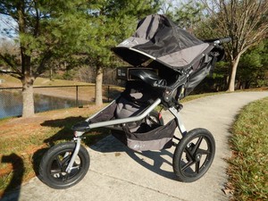 bob single stroller snack tray