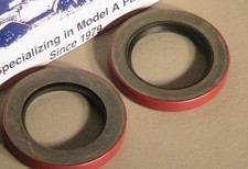 1928-1931 Model A Ford Rear Wheel Outer Grease Seals A Pair Of Two 2 Seals 1928-1931 Model A Ford Rear Wheel Outer Grease Seals A Pair Of Two 2 Seals