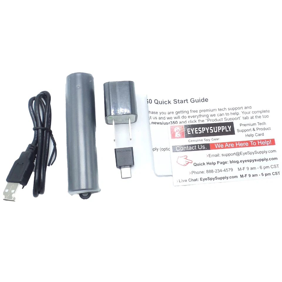 Kawtco Custom Voice Activated Recorder Device Audio Bug Spy Recorder Long BTRY - Image 4 of 4