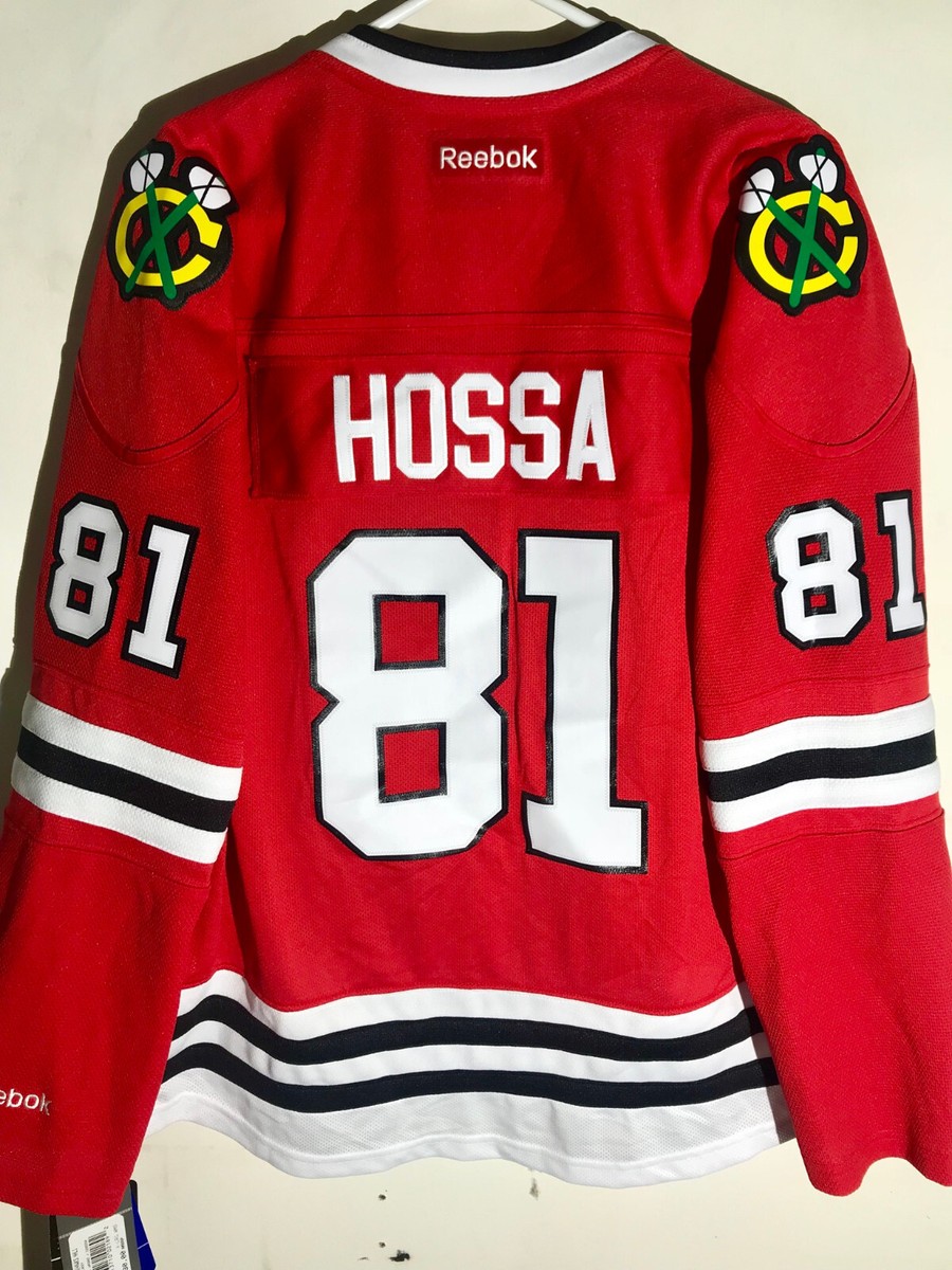 Reebok Women's Premier NHL Jersey Chicago Blackhawks Marian Hossa Red Size S