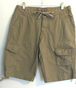 womens khaki work shorts