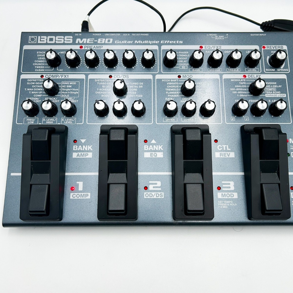 Used Boss ME-80 Guitar Multiple Effects Pedal Good Condition