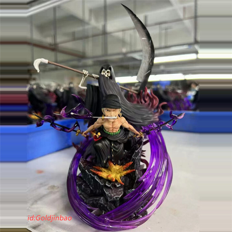 WM Studio One Piece Roronoa Zoro Resin Model Painted Statue In