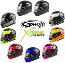 Gmax MD-01S Snow Helmet Modular Inner Visor D...
