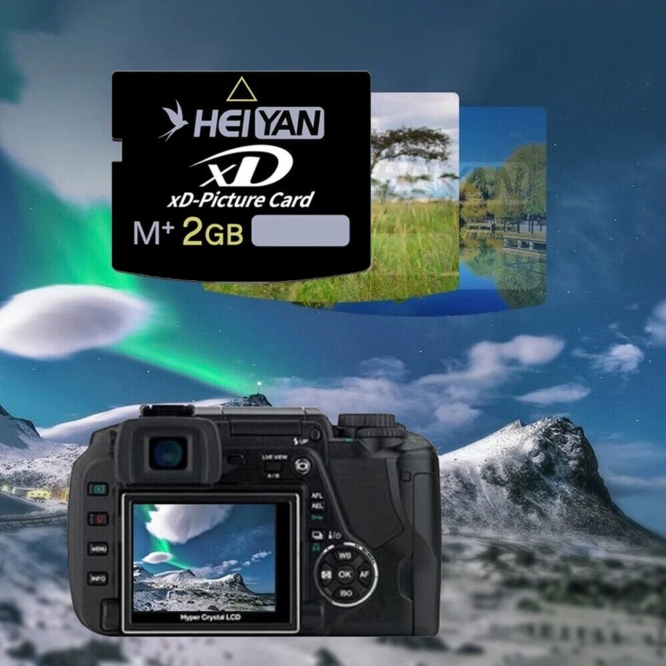 2GB XD-Picture Card M+ 3D Flash Memory Card For Olympus Fujifilm Camera - Image 4 of 4