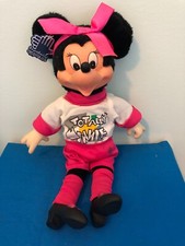 Vintage Totally Minnie Mouse 1986 Applause Plush Disney 12" doll