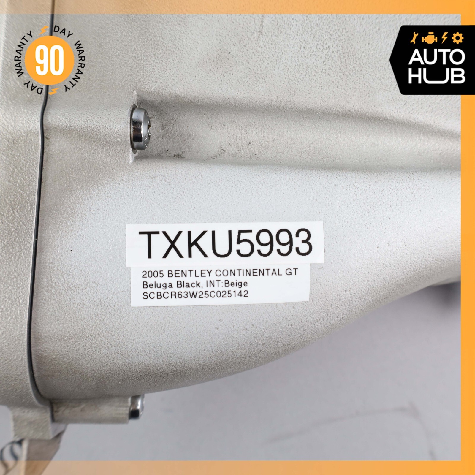 03-15 Bentley Continental GT GTC 6.0L Engine Motor Air Intake Manifold OEM 81k