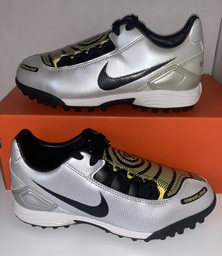 Nike Junior Total 90 Shoot TF Turf Soccer Shoes Plt/blk/yel 316254 007 |  eBay