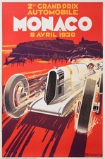FALCUCCI - REISSUE OF 2ND GRAND PRIX AUTOMOBILE MONACO APRIL 6, 1930 - 1978