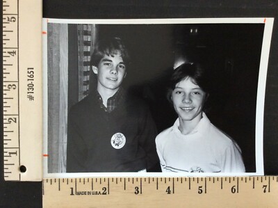 Rare Original VTG Paul King & Ronnie Scribner at the Movies Photo Still